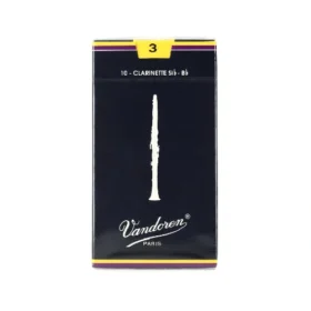 Vandoren CR103 TRADITIONAL BB CLARINET REEDS Size 3