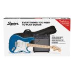 Squire Affinity Stratocaster® HSS Pack Lake Placid Blue