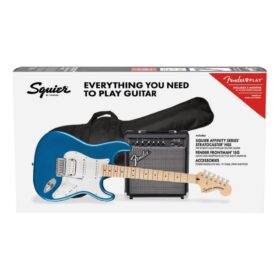 Squire Affinity Stratocaster® HSS Pack Lake Placid Blue
