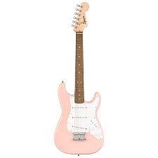 Squire Mini Stratocaster® Laurel Fingerboard, Shell Pink