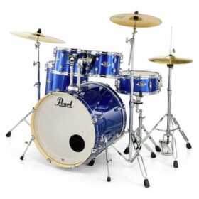 Pearl Acoustic Drum Set RS525SBC - Royal Blue Metallic